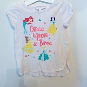 Disney White and Red Short Sleeve Tees​